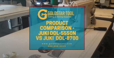 Product Comparison - Juki DDL-5550N VS Juki DDL-8700 - Goldstartool